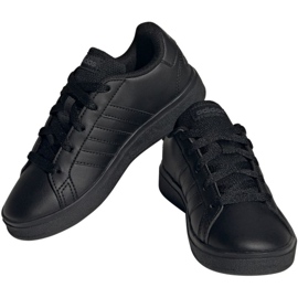 Adidas Grand Court Lifestyle Tennis Lace-up FZ6159 shoes black 1
