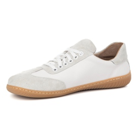 WASAK Barefoot men's minimalist leather shoes 0742W white peas 1 WASAK Barefoot men's minimalist leather shoes 0742W white peas 1