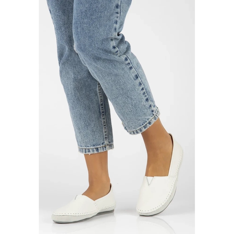 Filippo DP031/25 leather loafers white 1