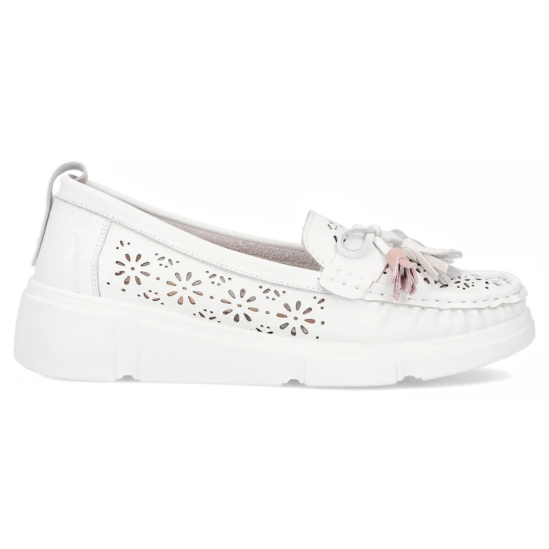 Filippo DP6705/25 leather loafers white 2