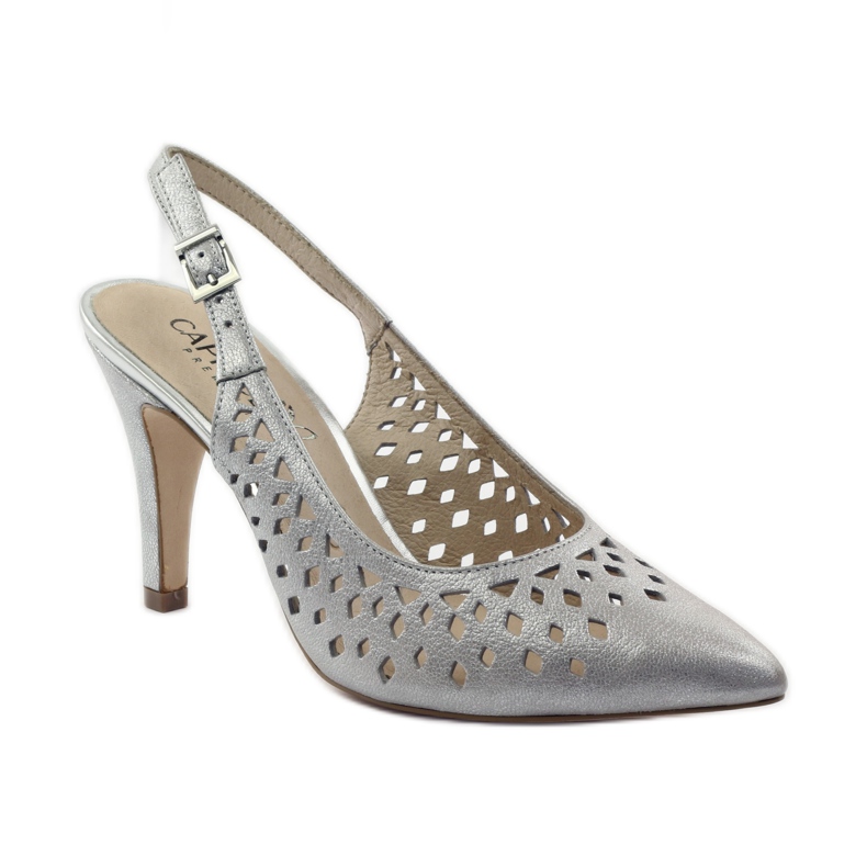 Caprice pumps women's shoes 29612 grey 1