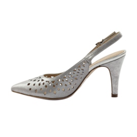 Caprice pumps women's shoes 29612 grey 2