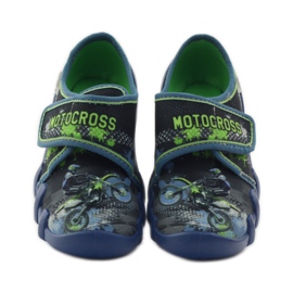 Befado children's shoes slippers sneakers 273x226 navy blue green 4