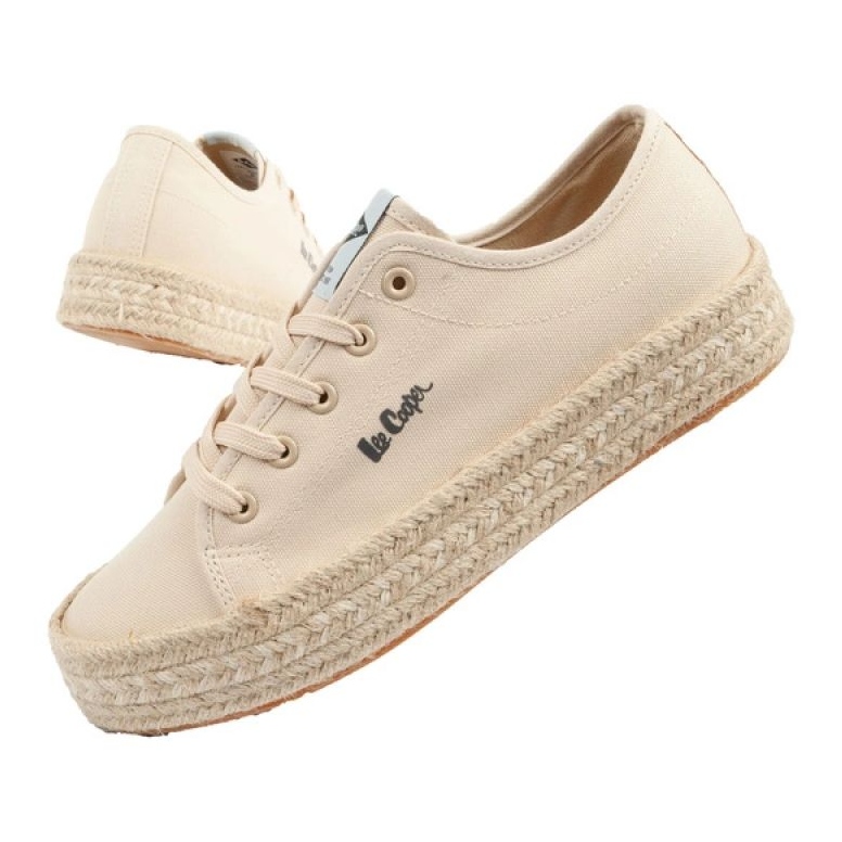 Lee Cooper LCW-25-44-3215L shoes beige espadrilles 1 Lee Cooper LCW-25-44-3215L shoes beige espadrilles 1
