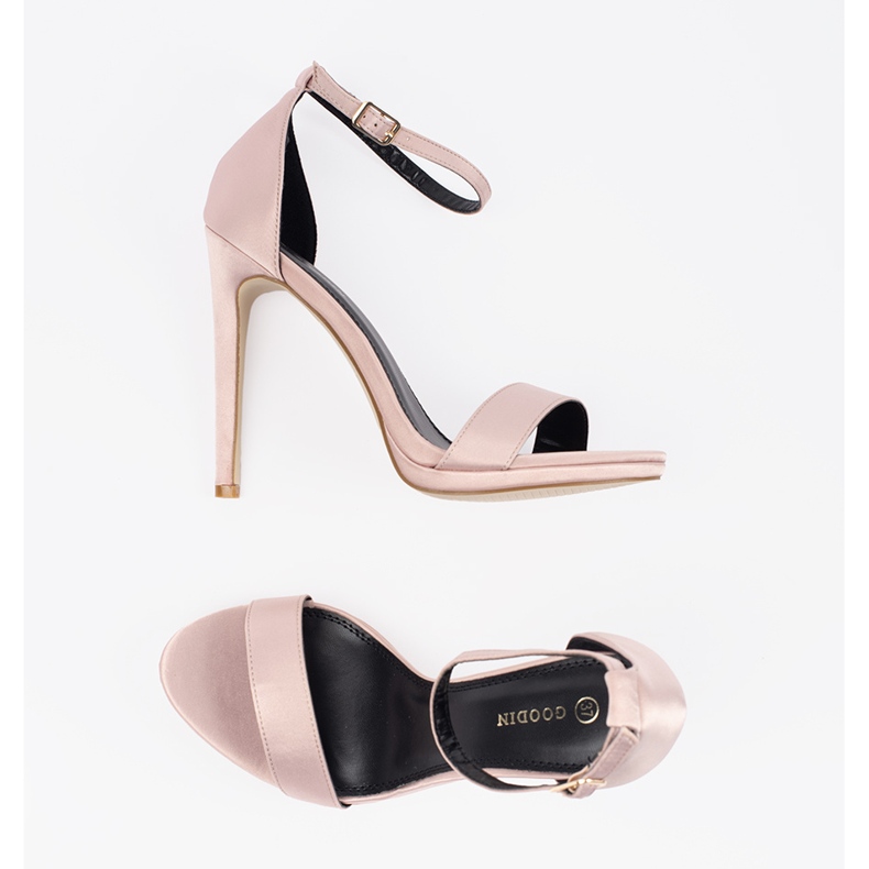 Shelovet Women's High Heel Sandals pink 2