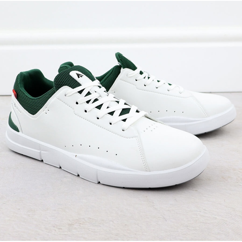 Men's leather sports shoes white mcarthur mc19 1