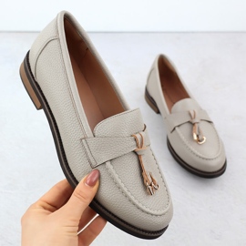 Shoes women's loafers Lordy Beige Potocki Sz12627 1 Shoes women's loafers Lordy Beige Potocki Sz12627 1