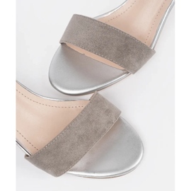 Sandals on the post of Sergio Leone grey 2