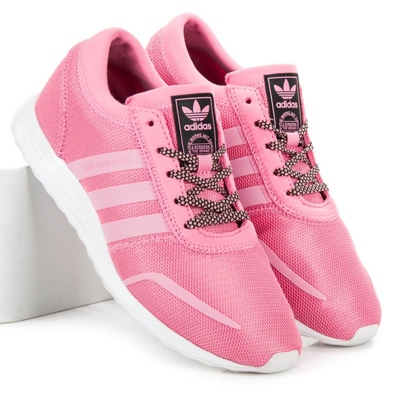 Adidas Los Angeles J pink 2 Adidas Los Angeles J pink 2