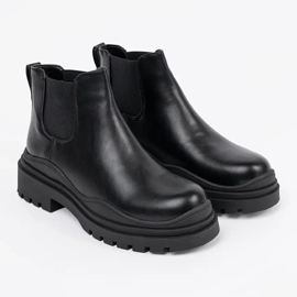 Shelovet women's ankle boots on the platform beige 2