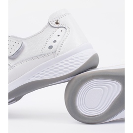 Goodin Dropped white leather sandals 2 Goodin Dropped white leather sandals 2