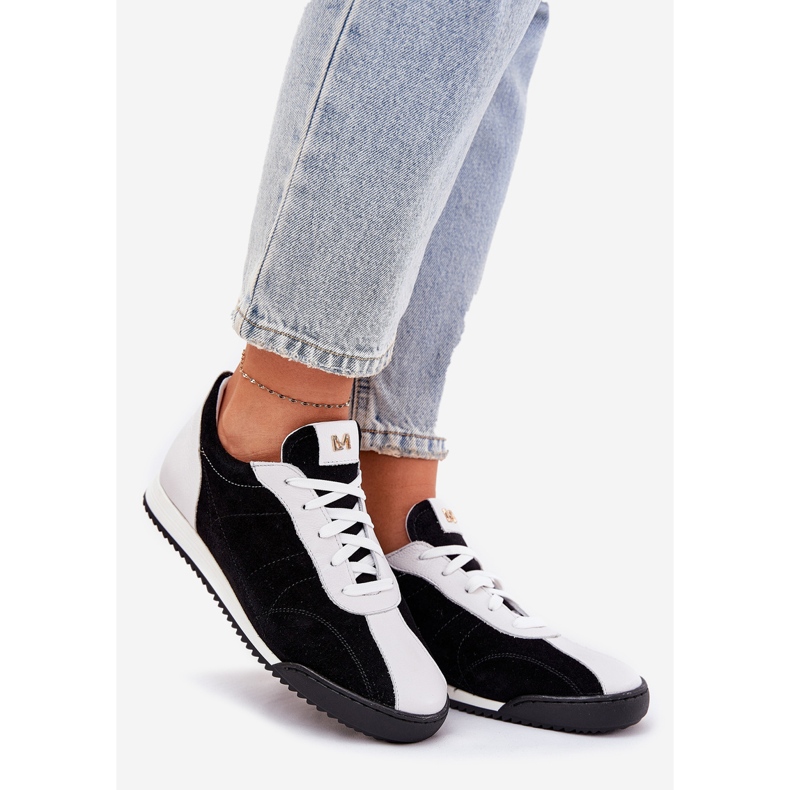 Laura Messi 2935 Women's Leather Sports shoes black 1 Laura Messi 2935 Women's Leather Sports shoes black 1