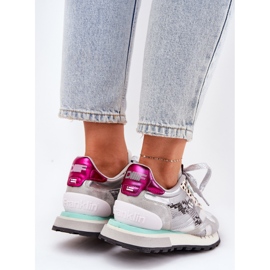 Sneakers women's sports shoes D.Franklin dfsh378006 silver 2 Sneakers women's sports shoes D.Franklin dfsh378006 silver 2