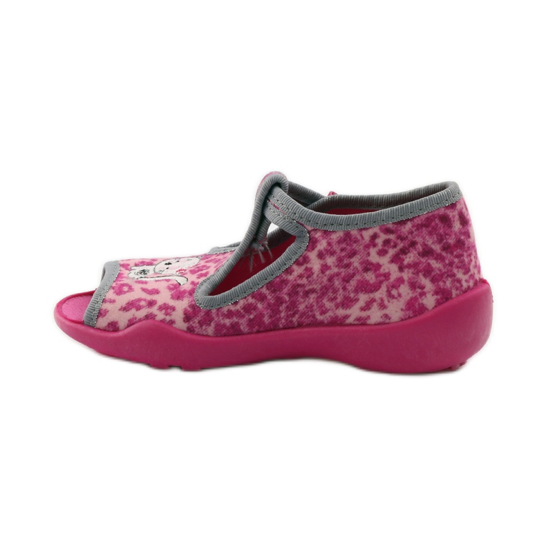Panther slippers Befado 213P100 kitty pink 2