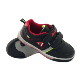 American Club ADI sports shoes with velcro American CA51 red green grey black 3