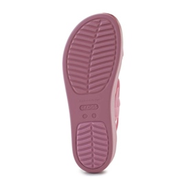 Crocs Brooklyn Woven Low Wedge 209977-6xx sandals pink 6