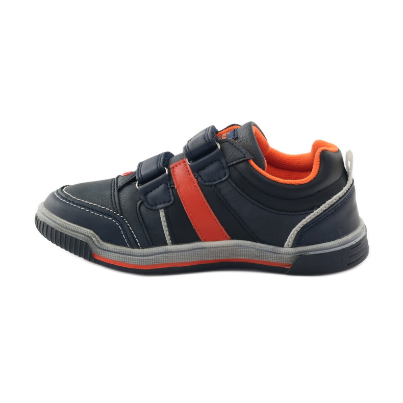 American Club ADI American 152625 navy blue sneakers orange 2