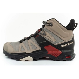 Salomon x Ultra 4 Mid GTX 473525 shoes beige 1