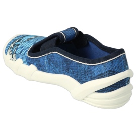 Befado children's slippers 290X270 blue-car 3
