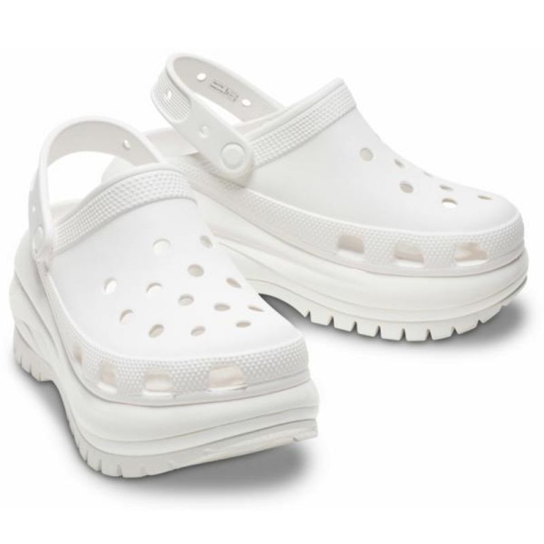 Crocs Mega Crush Clog 207988-100 white 1