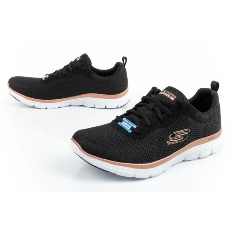 Skechers Flex Appeal 4.0 Brillant View shoes 149303/BKRG black 8