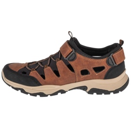 Shoes, sandals Rieker Sandals B8375-90 brown 1
