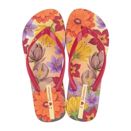 Ipanema flip -flops Verao Tropical Fem 27197 BB263 red 1