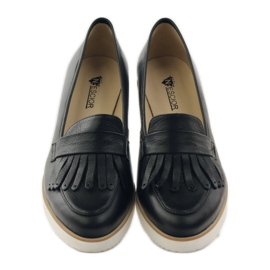 Black Neścior 057 women's shoes 4 Black Neścior 057 women's shoes 4