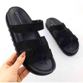 Women's slippers Black Potocki GN17303 1