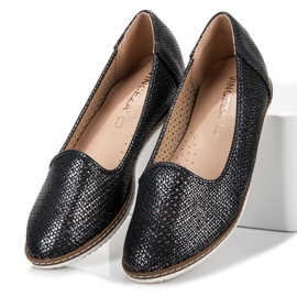 Vinceza Black Openwork Lords 1