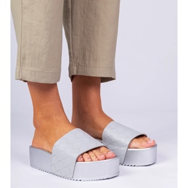 Gray -like flip flops grey 1