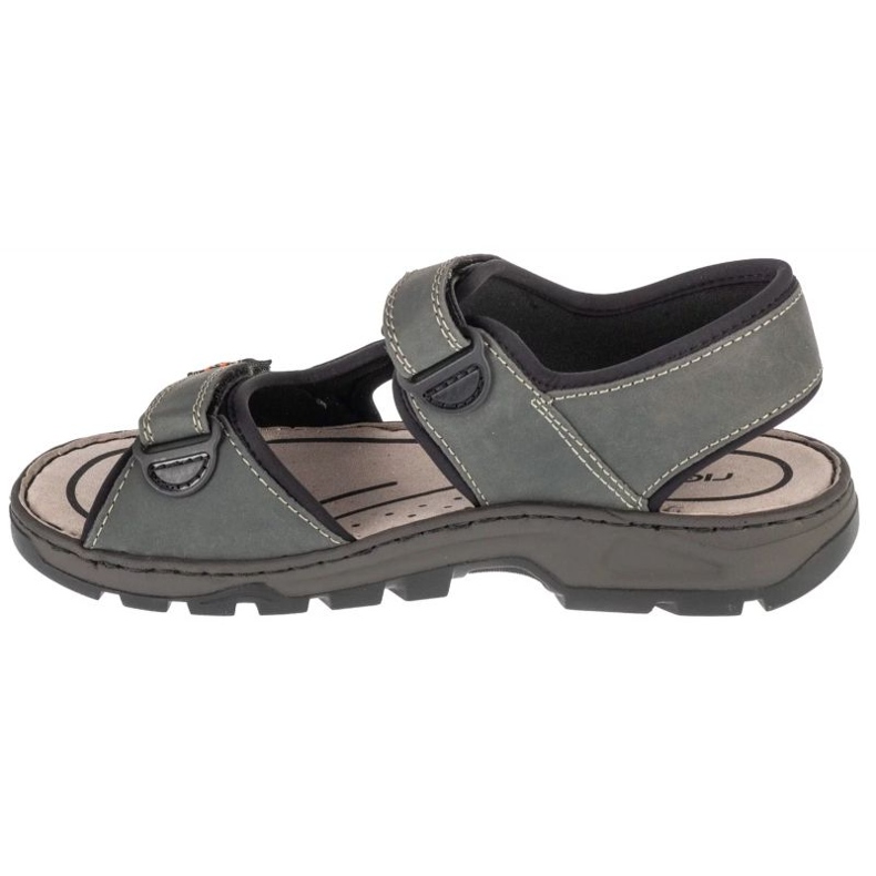 Sandals Rieker Sandals 26156-47 grey 1