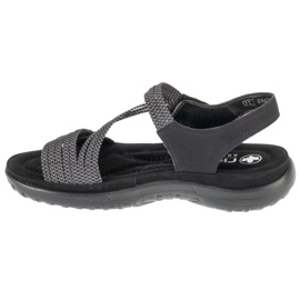 Rieker Sandals 64870-00 sandals black 1 Rieker Sandals 64870-00 sandals black 1