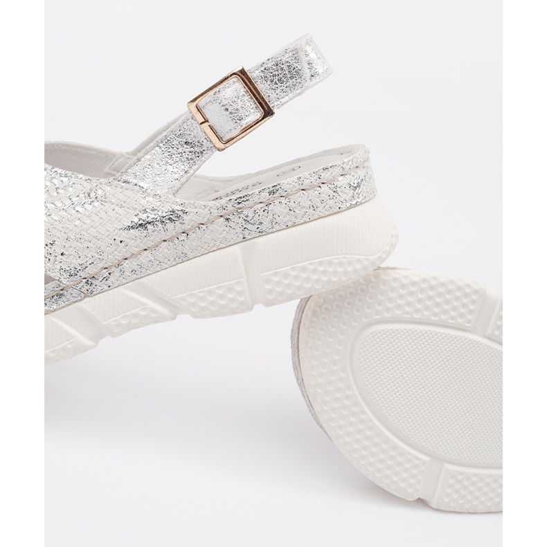 Goodin Flat white sandals 1 Goodin Flat white sandals 1