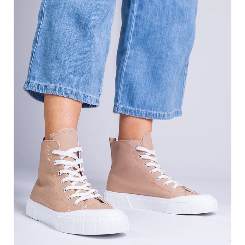Brown Citta high-top sneakers 1 Brown Citta high-top sneakers 1