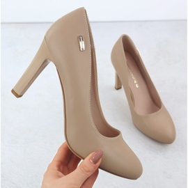 Coffe Sergio Leone 1457 heels beige 1