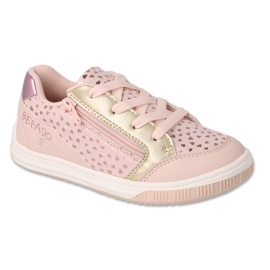 Befado children's shoes 514X004 pink 1 Befado children's shoes 514X004 pink 1
