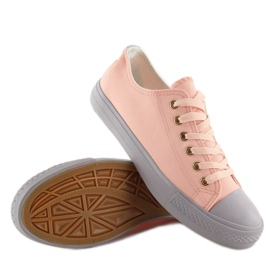 PINK / GRAY pink and gray women's sneakers grey 2