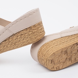 Goodin Beige women's wedges 1 Goodin Beige women's wedges 1