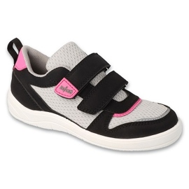 Children's sports Befado with Velcro 452Y002 black and white 1