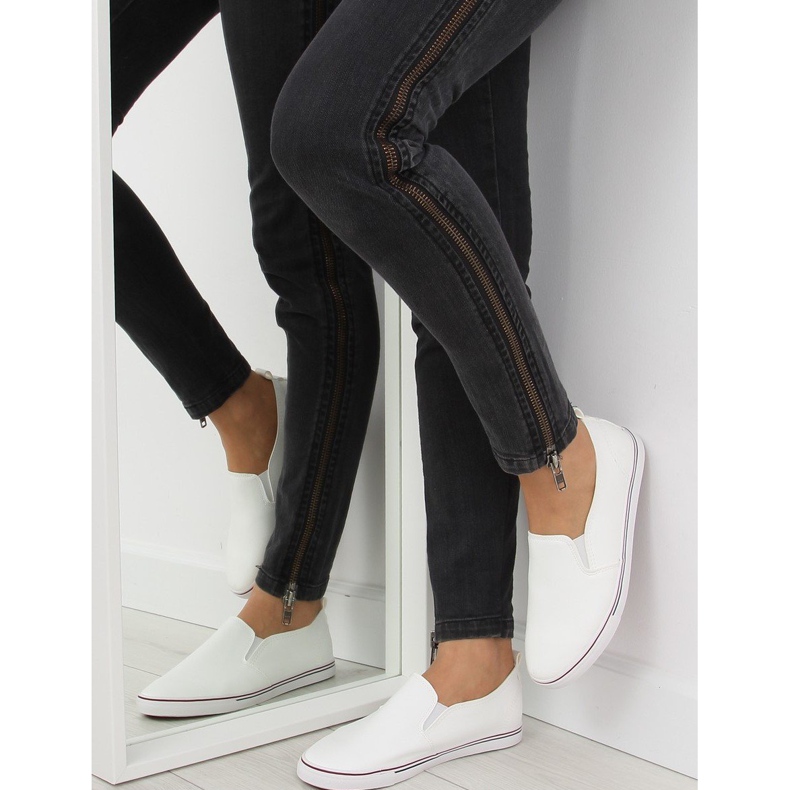 Sneakers slip-on white xl08p white 2