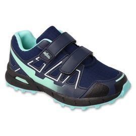 Children's trekking Befado 518X003, navy blue and turquoise 1