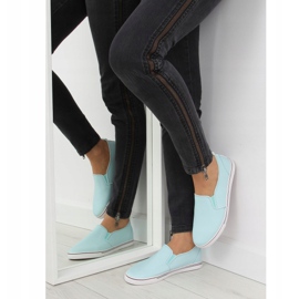 Sneakers slip-on blue xl08p L.BLUE 2