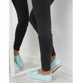 Sneakers slip-on blue xl08p L.BLUE 1