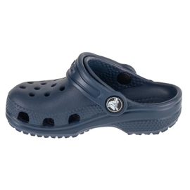 Crocs classic clog t 206990-410 navy blue flaps 1