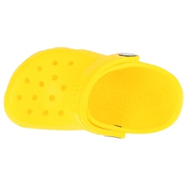 Crocs classic clog t 206990-77j flip-flops yellow 2