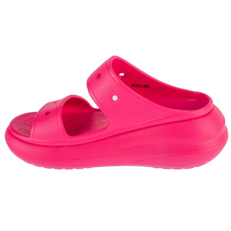 Slippers Crocs Classic Crush Sandal 207670-6ZQ pink 1 Slippers Crocs Classic Crush Sandal 207670-6ZQ pink 1