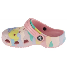 Crocs Baya Seasonal Printed Clog 209728-606 flip-flops pink 1
