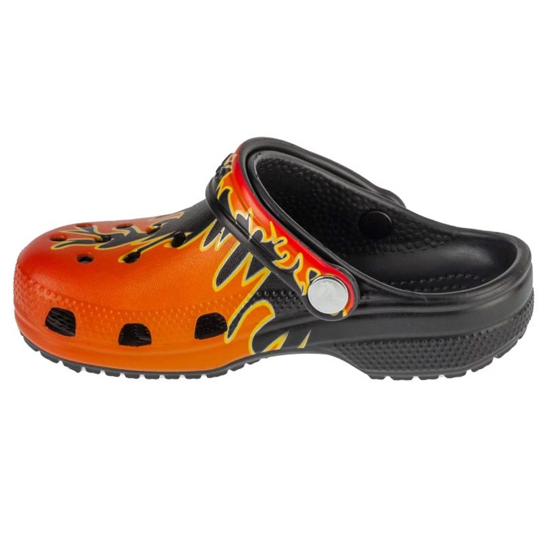 Crocs classic flames clog 210993-0c4 orange 1 Crocs classic flames clog 210993-0c4 orange 1