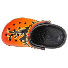 Crocs classic flame clogs kids t 211214-0c4 flip-flops orange 2